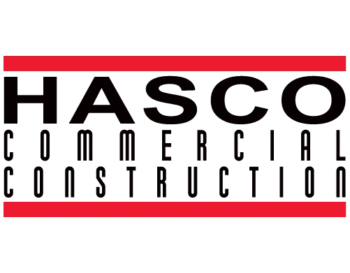 Hasco Commercial Construction full-color logo — Lubbock Website Design by Monsoon Agency